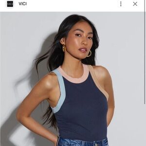 Vici Collection Serenade Ribbed Tank